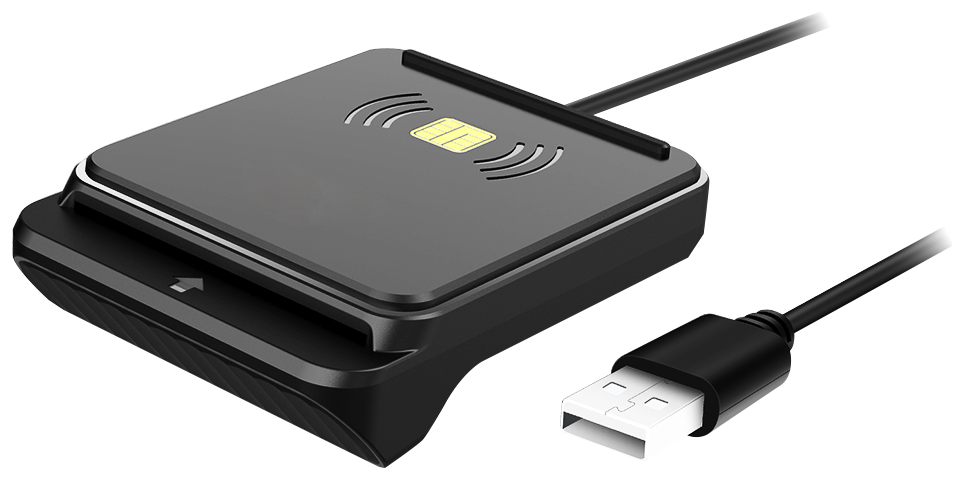 Lector USB de tarjetas inteligentes